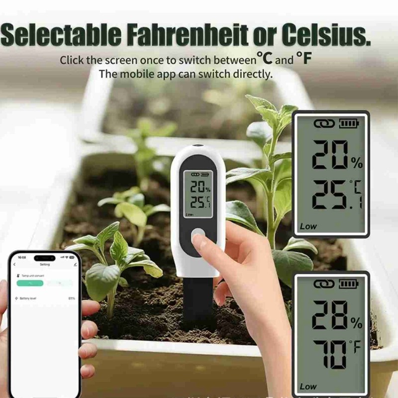Smart Garden Home Assistant - ABYN-Smart For Tuya Soil Moisture Sensor