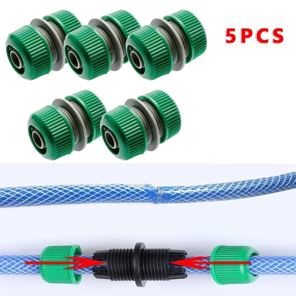 Smart Garden Hose - 5-Piece Hose Connector Quick Connect Kit