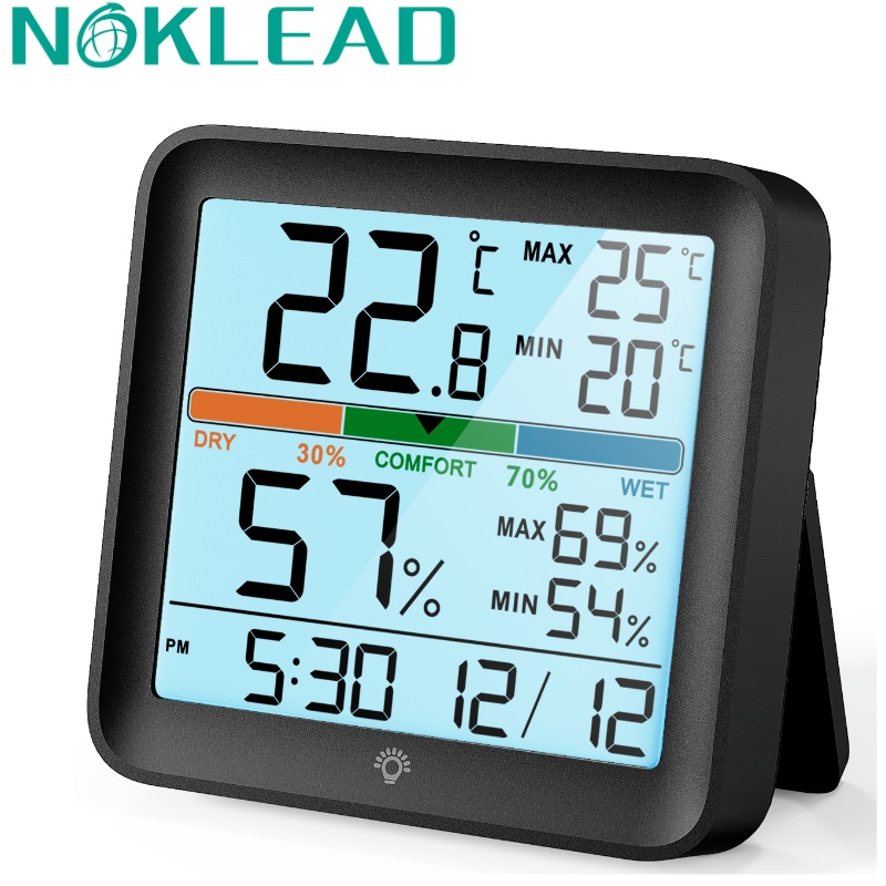 Garden Weather Station - NOKLEAD Weather Station Meter Indoor LCD