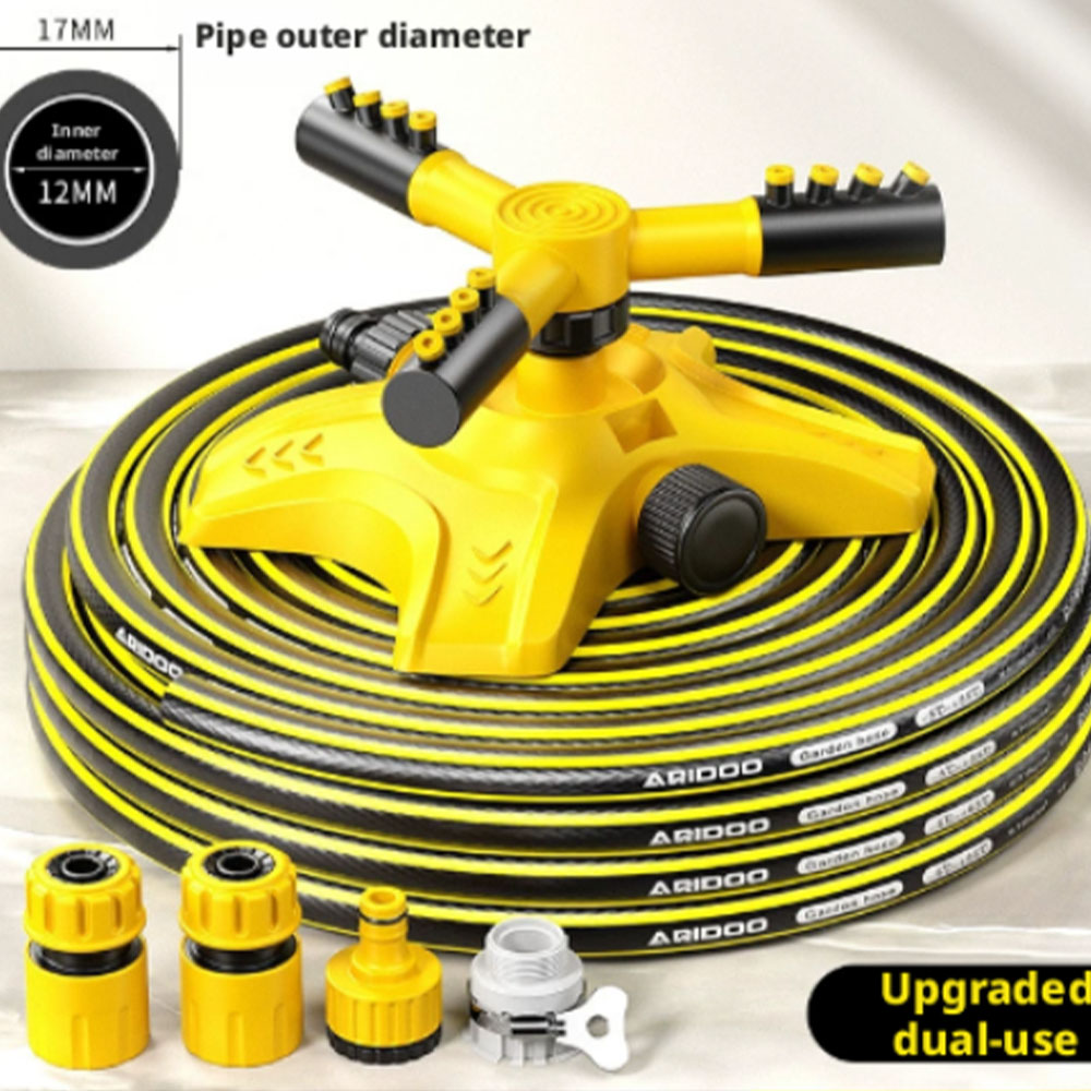 Smart Garden Sprinkler - 360 ° Automatic Rotating Water Pipe