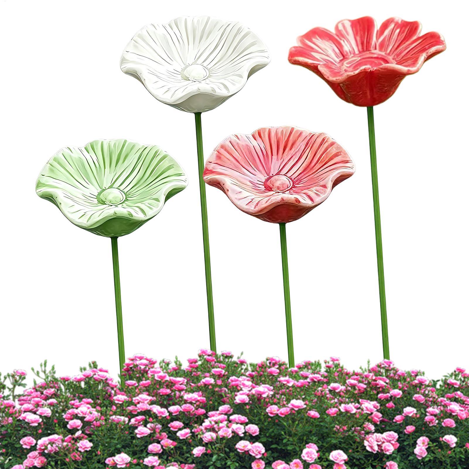 Garden Weather Station - 4pcs Bee Watering Station Ceramic Weather
