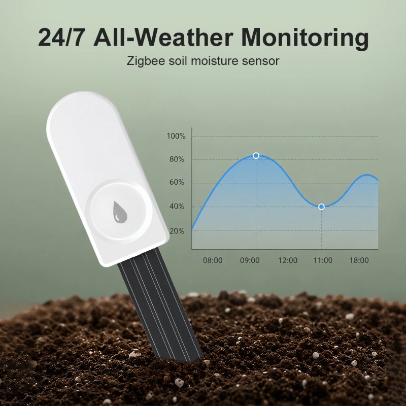 Zigbee Smart Soil Moisture Sen - Smart Zigbee Garden Light 评论和价格