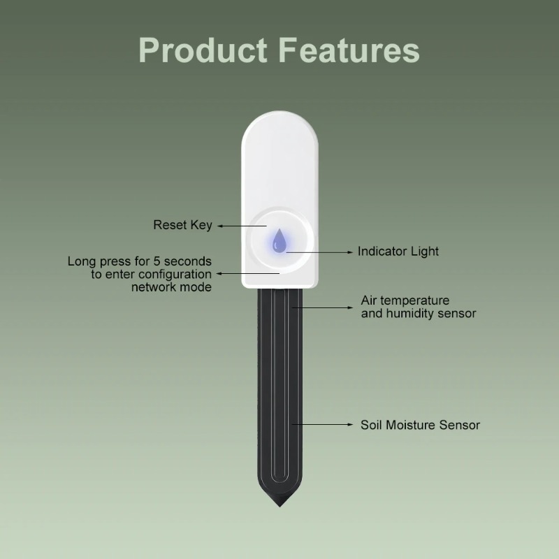 Zigbee Smart Soil Moisture Sen - Smart Zigbee Garden Light 评论和价格