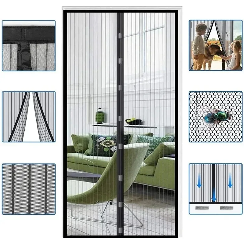 Magnetic Mosquito Net Door Win - Smart Garden Gate Lock 评论和价格