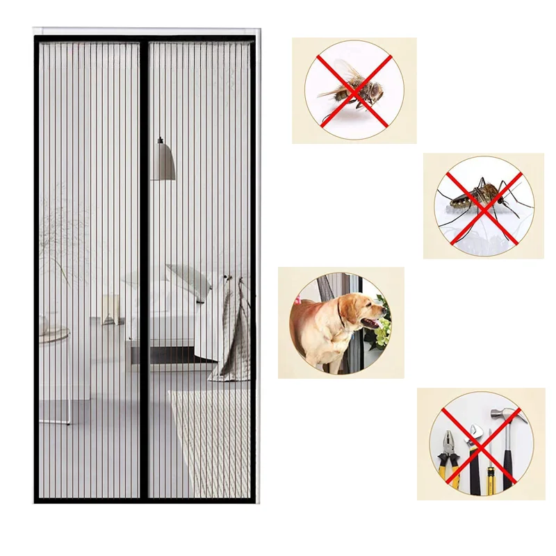Magnetic Mosquito Net Door Win - Smart Garden Gate Lock 评论和价格
