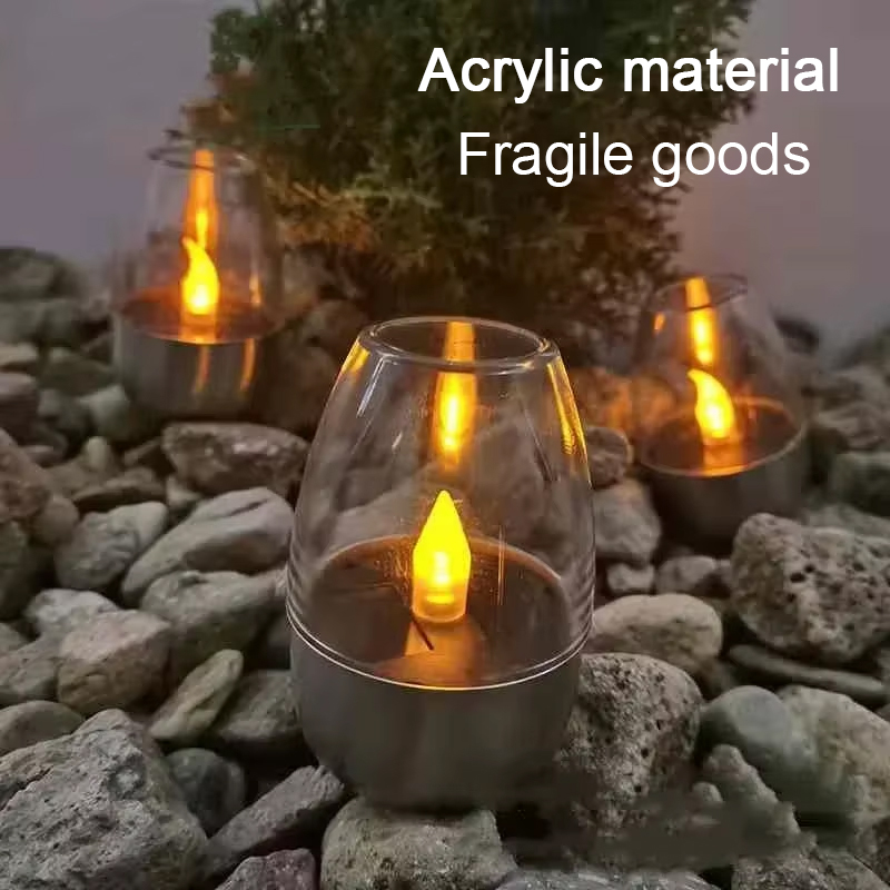 LED Solar Candles Light Flamel - Smart Garden Light Camera 评论和价格