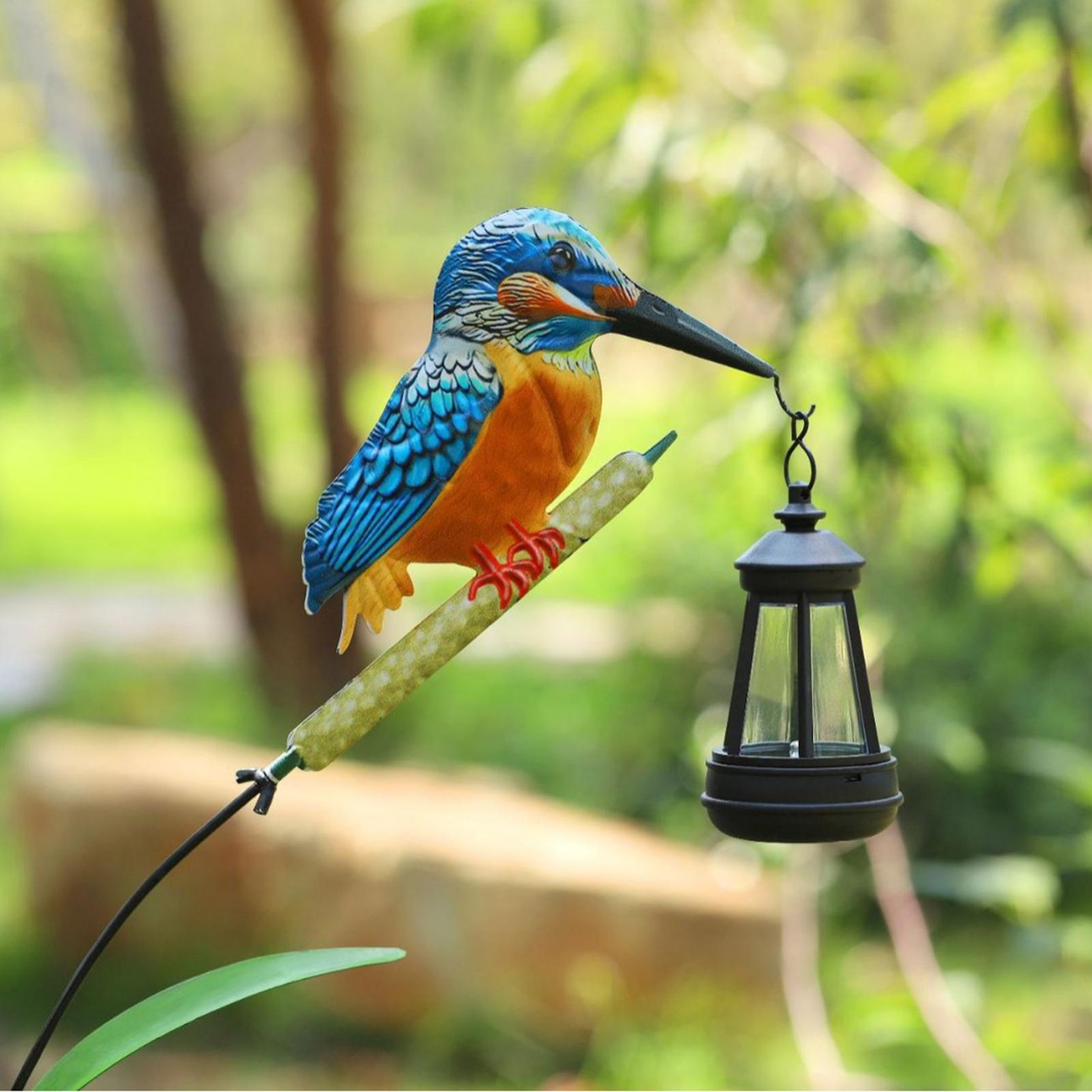 Solar Powered Kingfisher Light - Smart Garden Solar 评论和价格