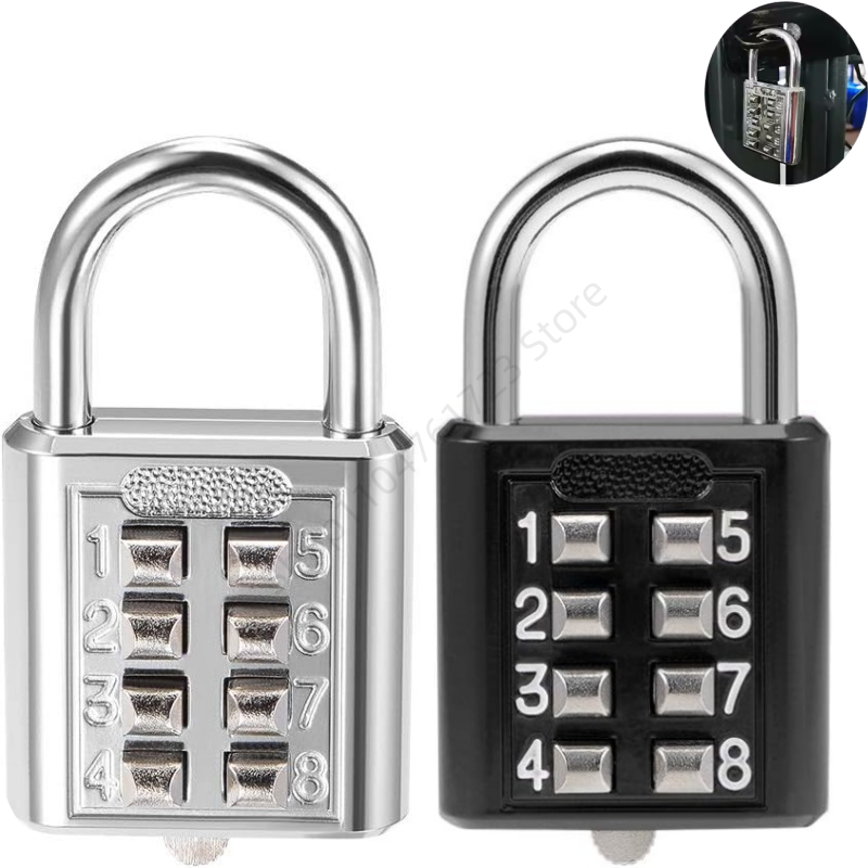 8 Digit Combination Outdoor Bu - Smart Garden Gate Lock 评论和价格