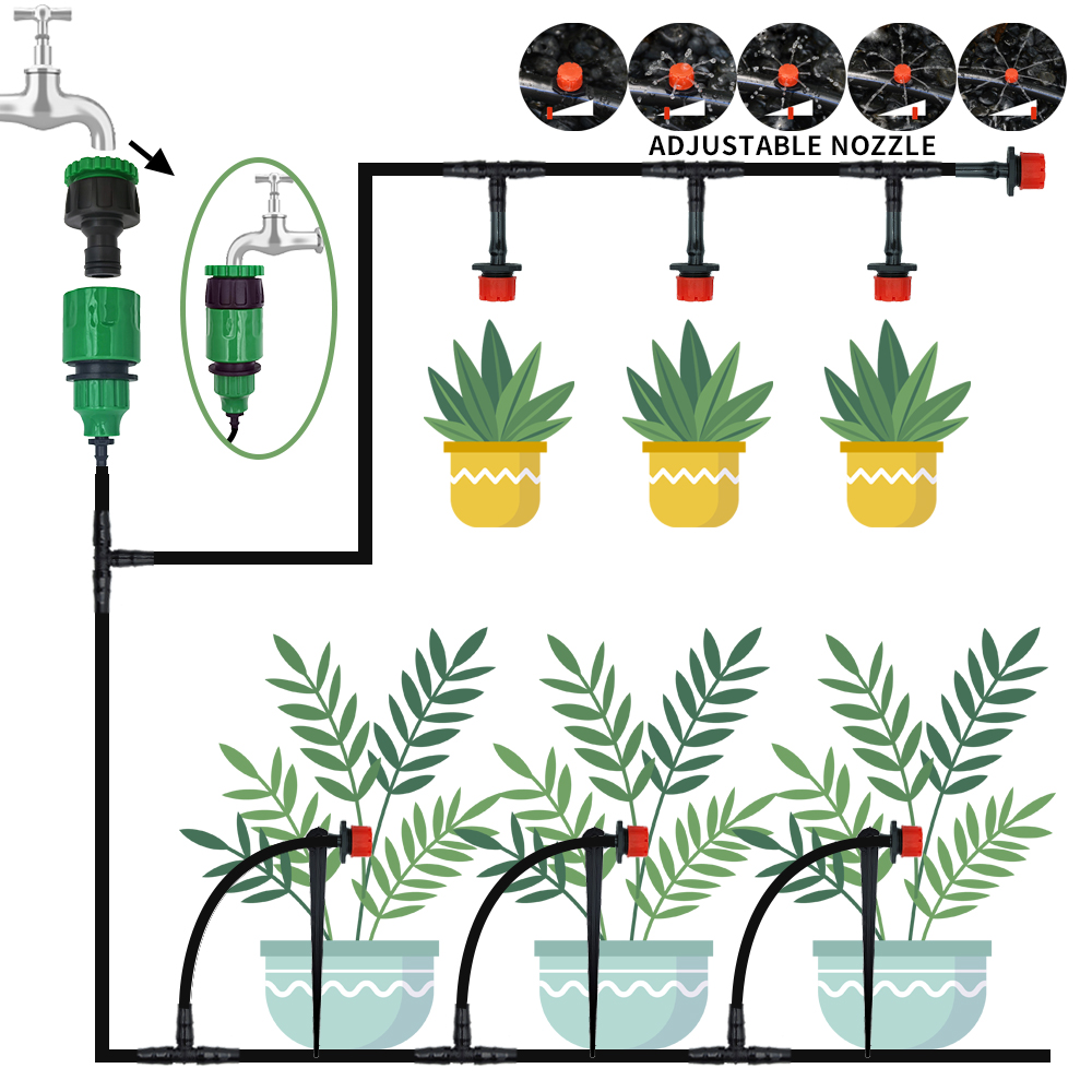 Micro Drip Irrigation System P - Smart Garden Project 评论和价格