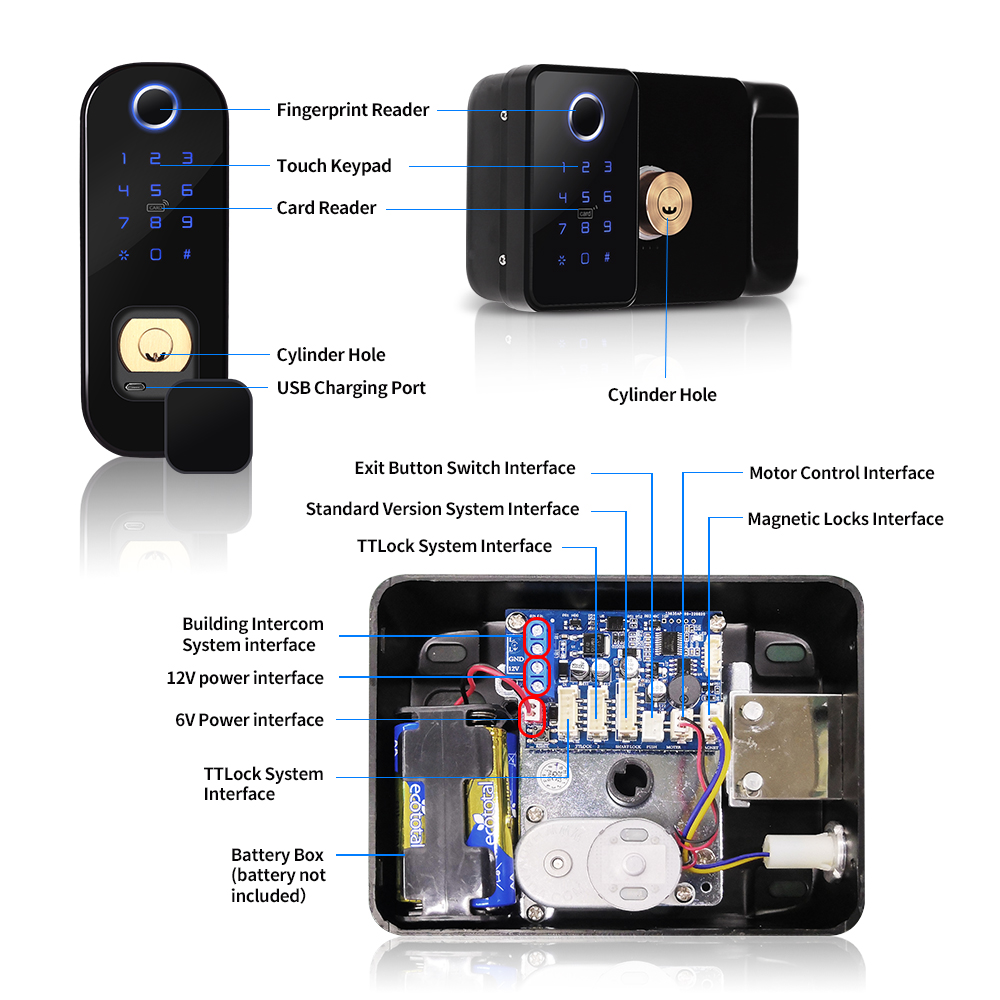TTLOCK APP Outdoor Smart Lock  - Smart Garden Gate Lock 评论和价格
