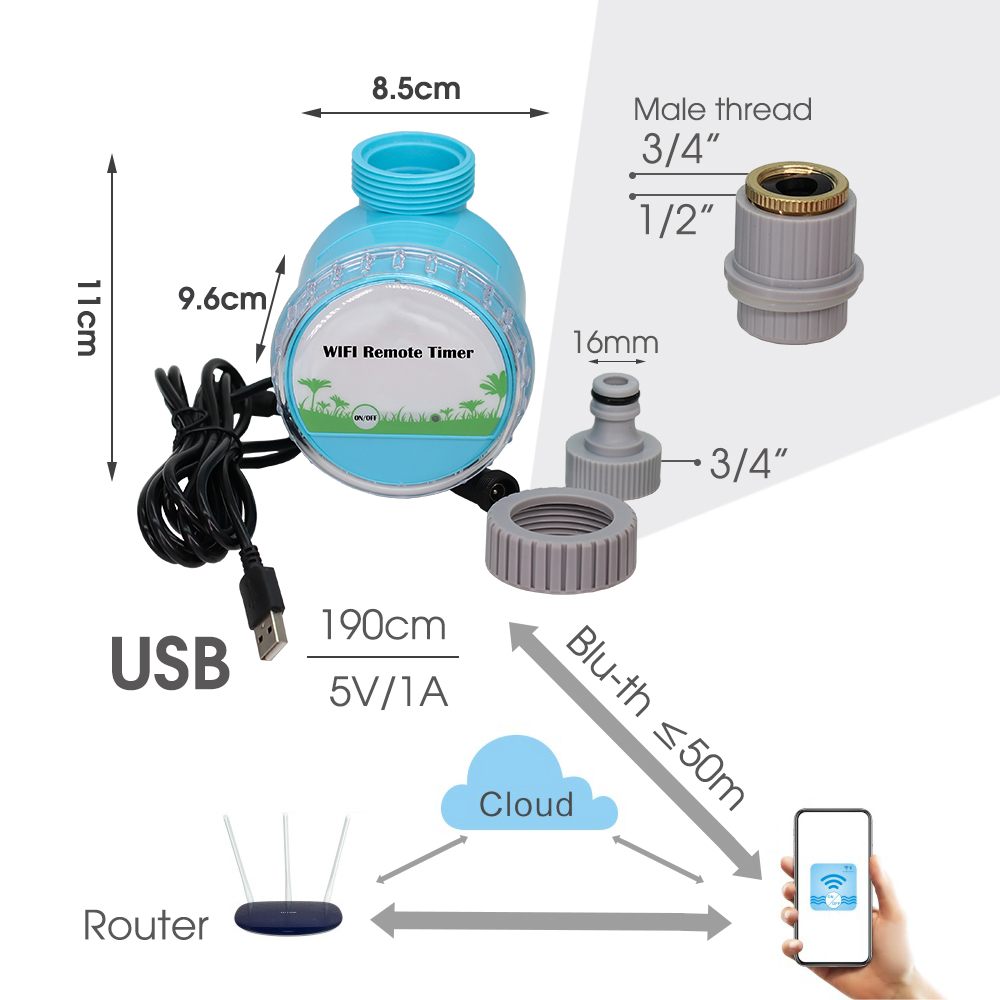 30-50M Smart Garden Watering S - Smart Garden Project 评论和价格