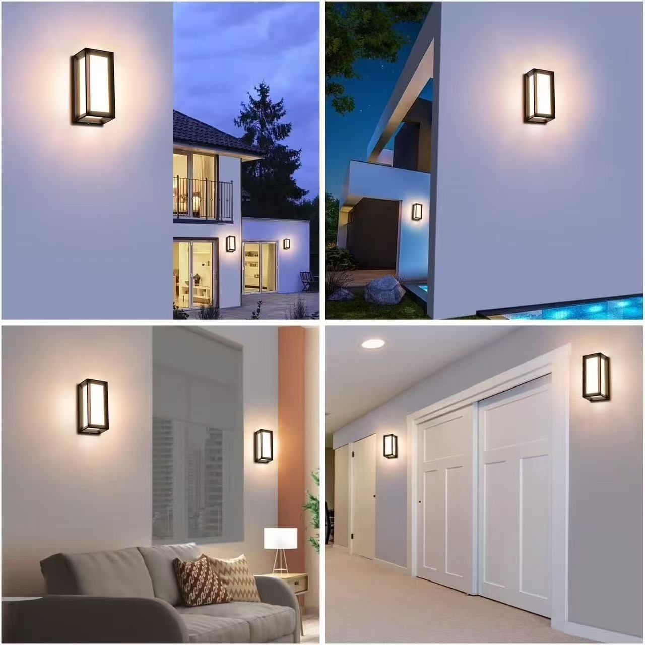 LED Outdoor Wall Light RGBCCT  - Smart Zigbee Garden Light 评论和价格