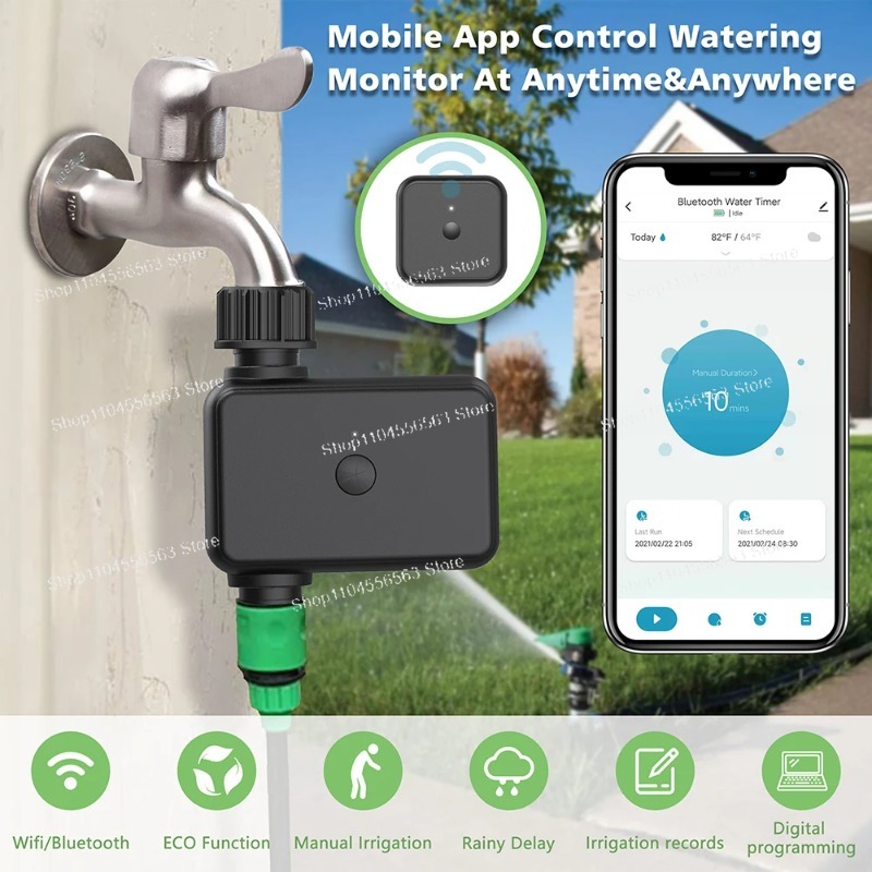 Smart WiFi Garden Watering Tim - Smart Garden Valve 评论和价格