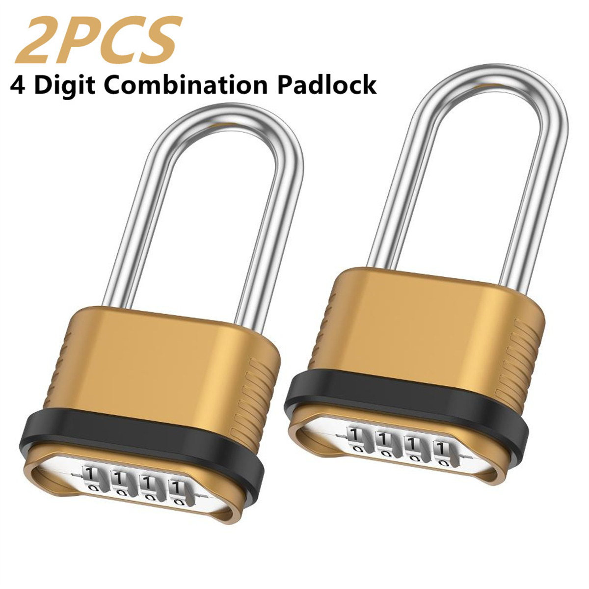 Combination Padlock 4 Digit Lo - Smart Garden Gate Lock 评论和价格