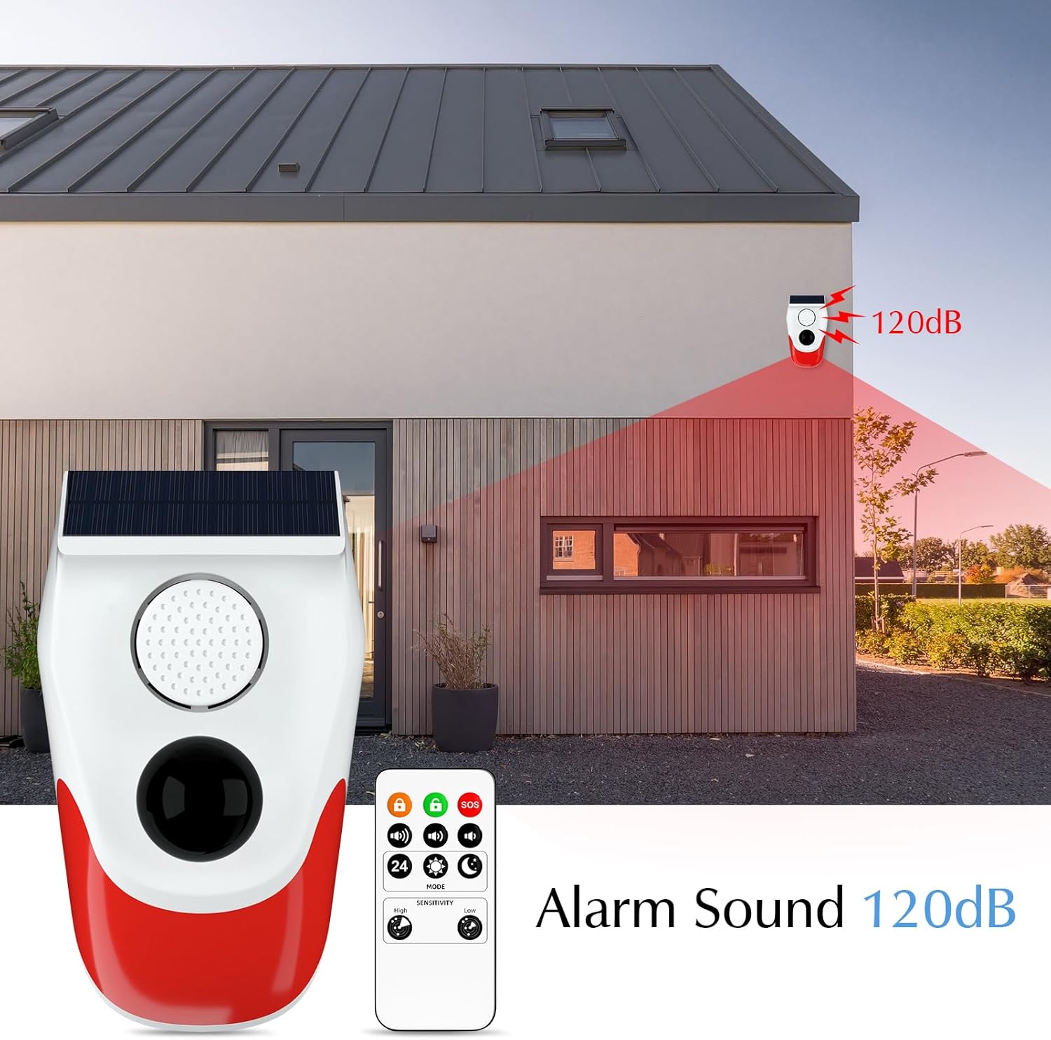 Solar Motion Sensor Outdoor Al - Smart Garden Light Camera 评论和价格