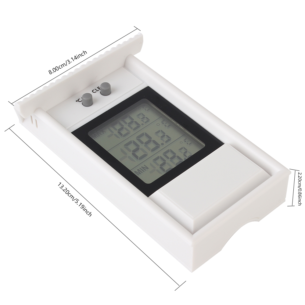 Gauge Weather Sensor LCD Elect - Garden Weather Station 评论和价格