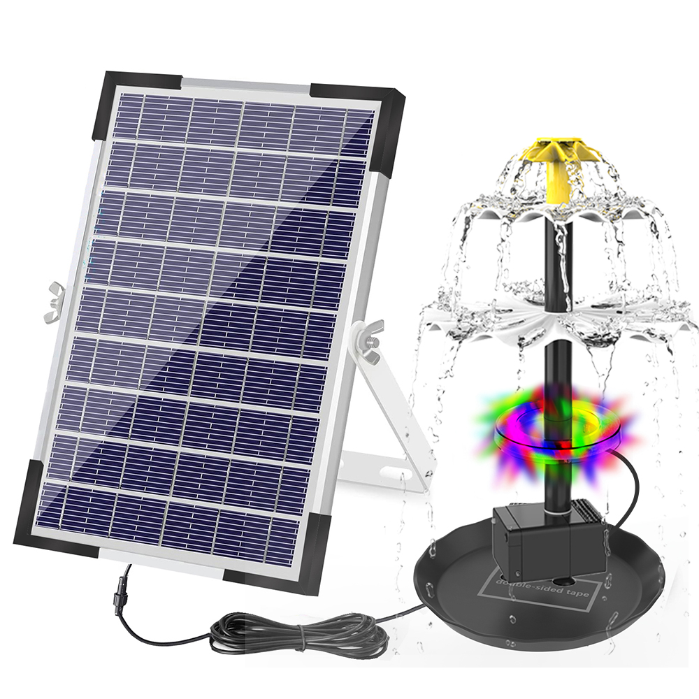 Solar Fountain Pump for Bird B - Smart Garden Light Camera 评论和价格