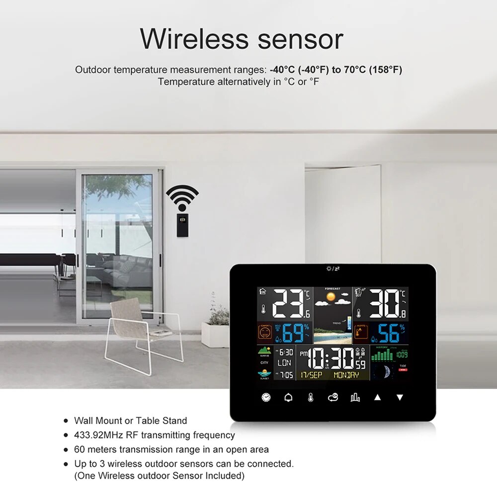 FJ3362G Weather Station Alarm  - Garden Weather Station 评论和价格