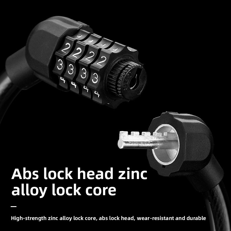 Bicycle Portable Four-digit Pa - Smart Garden Gate Lock 评论和价格
