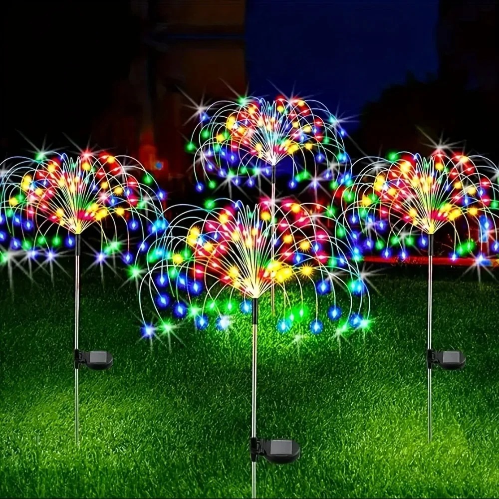 Solar LED Firework Fairy Light - Smart Garden Light Camera 评论和价格
