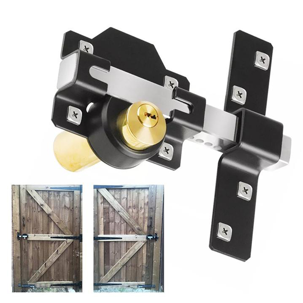 Barn Door Lock,Garage Gate Loc - Smart Garden Gate Lock 评论和价格