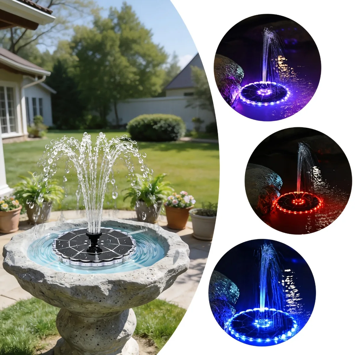 3.5W Outdoor Solar Fountain fo - Smart Garden Solar 评论和价格