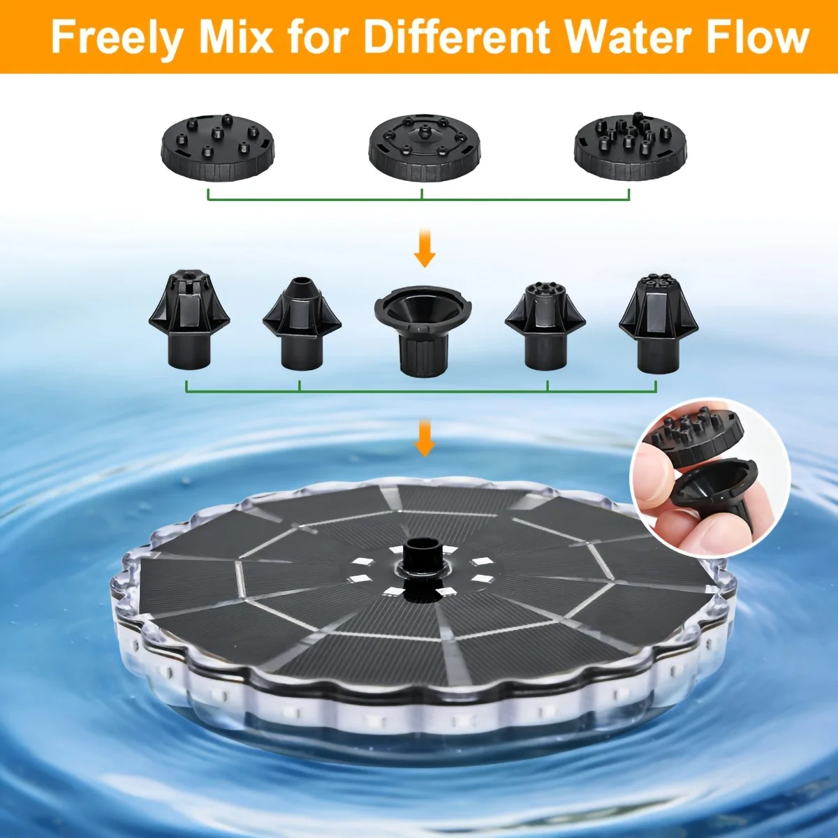 3.5W Outdoor Solar Fountain fo - Smart Garden Solar 评论和价格