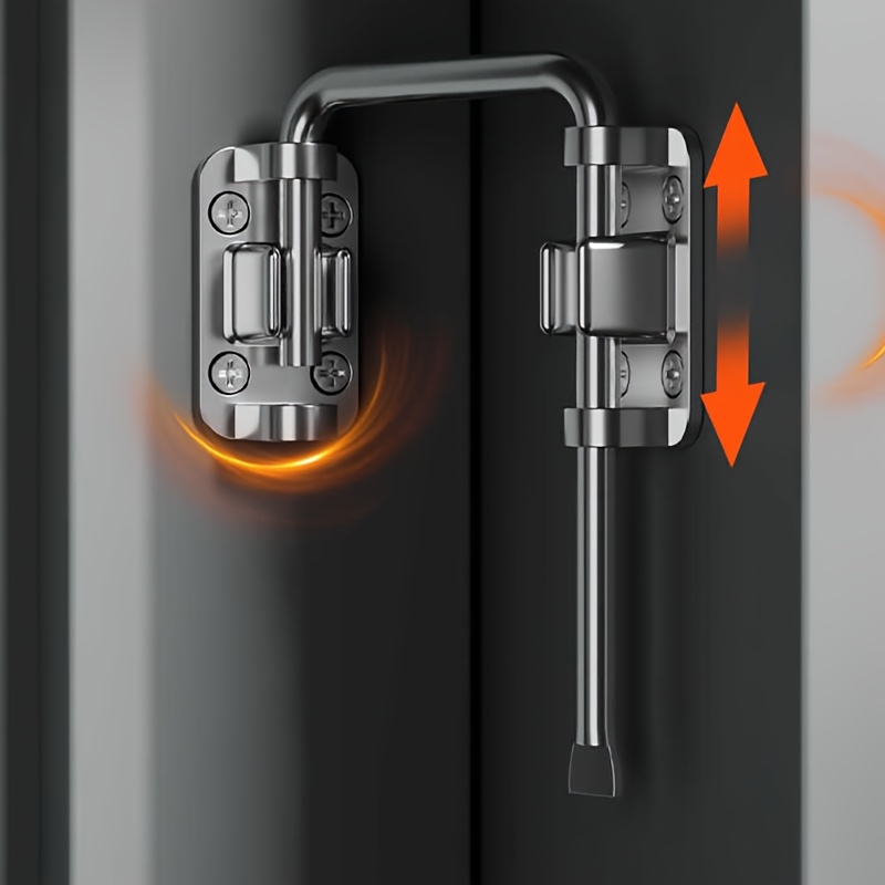U Shape Patio Sliding Door Loo - Smart Garden Gate Lock 评论和价格
