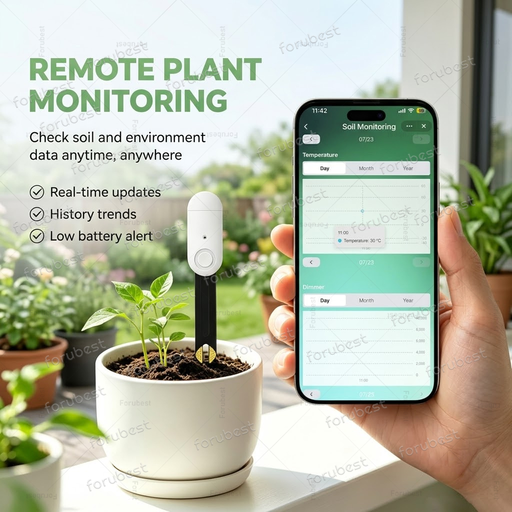 Smart ZigBee Soil Moisture Sen - Smart Zigbee Garden Light 评论和价格