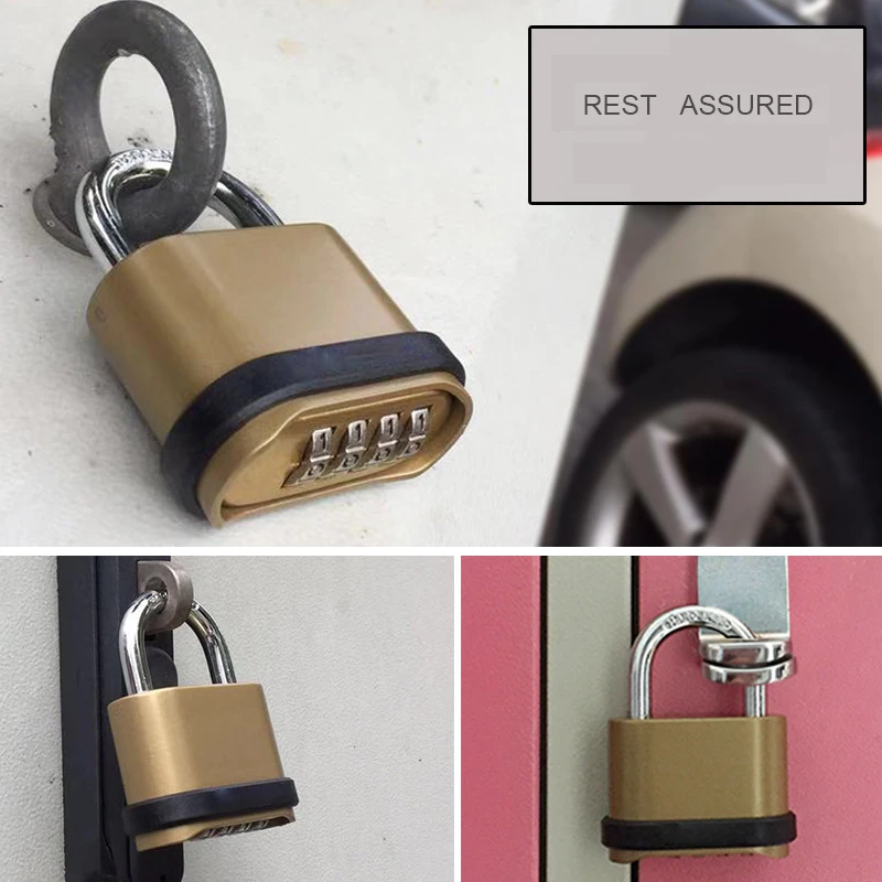 Outdoor Lock No Key 4 Digit Co - Smart Garden Gate Lock 评论和价格