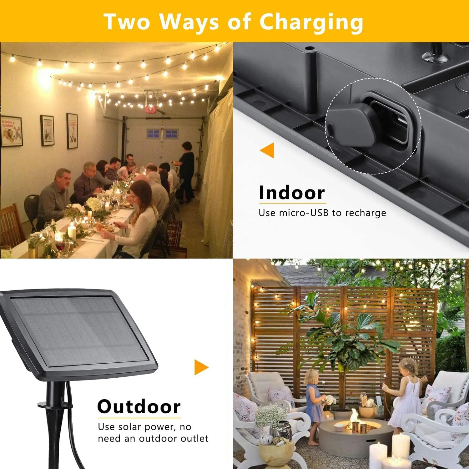 100/50/25ft Solar Led String L - Smart Garden Spotlights 评论和价格