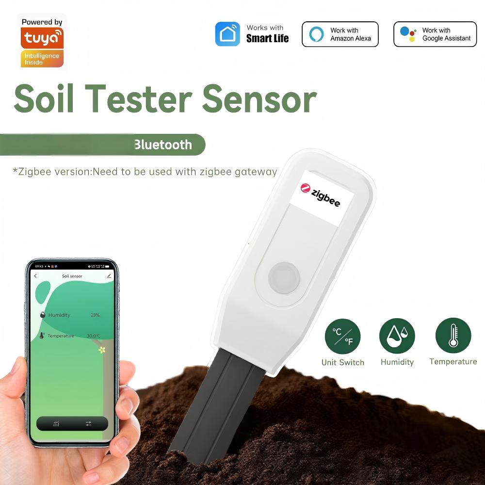 Tuya Smart Home ZigBee Soil Mo - Smart Garden Home Assistant 评论和价格