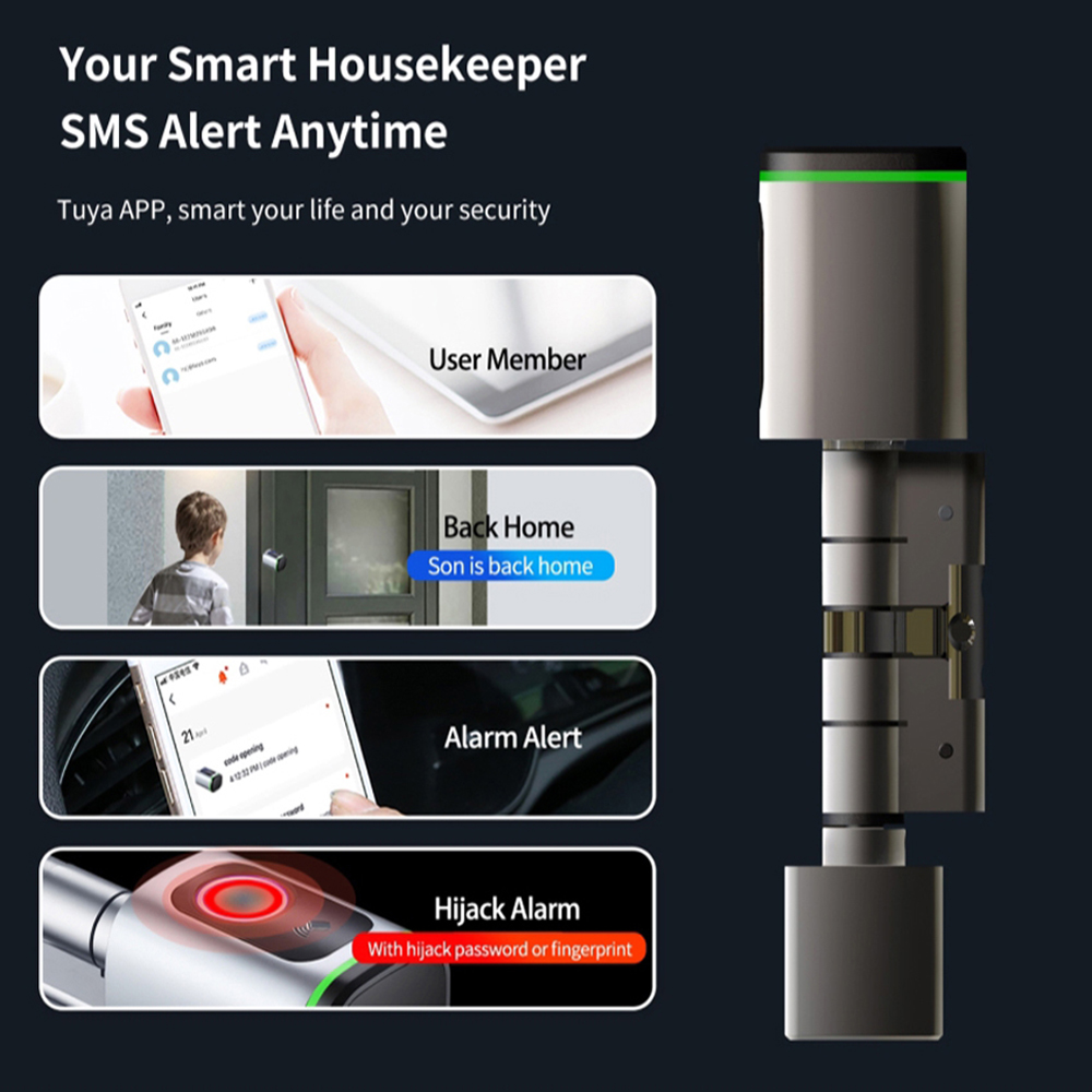 Zemismart BLE Smart Electronic - Smart Garden Gate Lock 评论和价格
