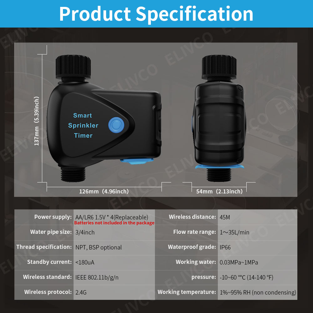 Tuya WiFi Smart Water Device w - Smart Garden Valve 评论和价格