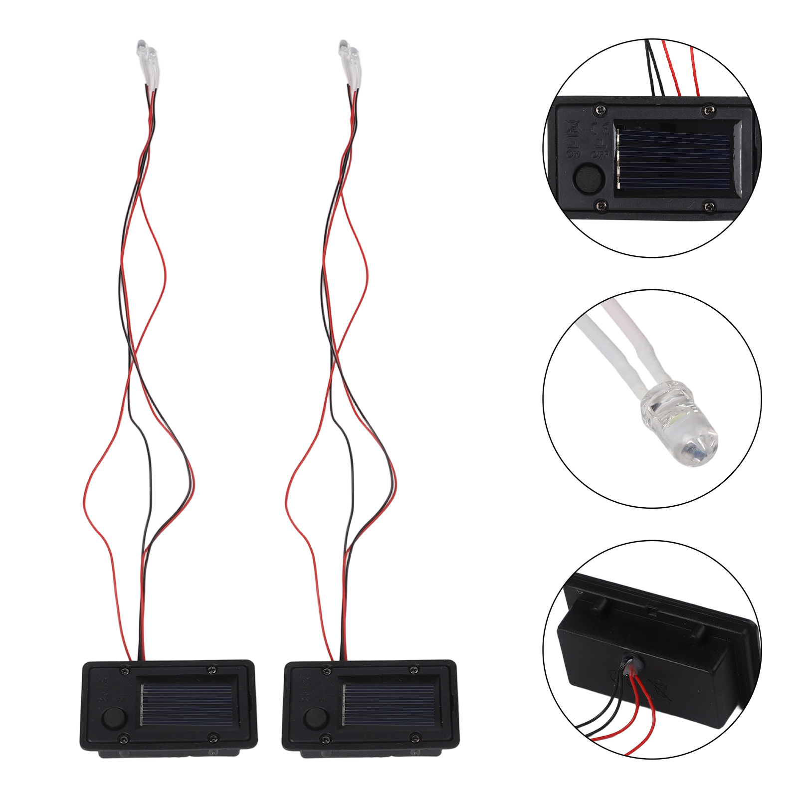 2pcs Solar Light Boxes Replace - Smart Garden Light Camera 评论和价格