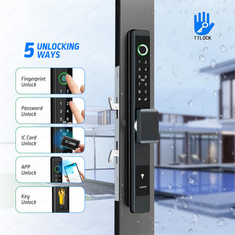 ZHDCOOKEY Biometric Digital Do - Smart Garden Gate Lock 评论和价格