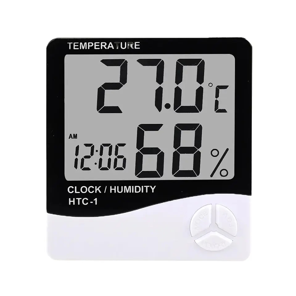 Indoor LCD Digital Thermometer - Garden Weather Station 评论和价格