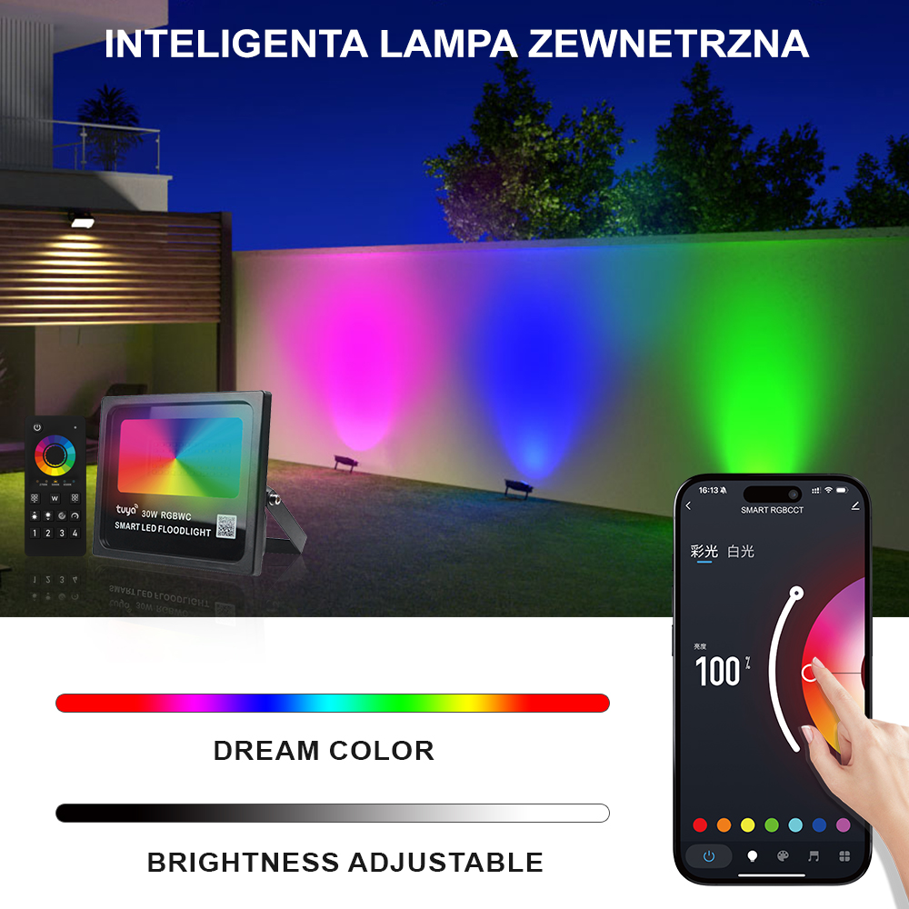 Tuya Smart APP WiFi Zigbee Blu - Smart Zigbee Garden Light 评论和价格
