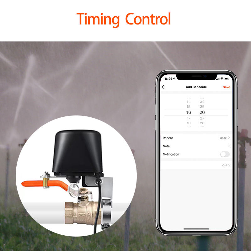 ZigBee Water/Gas Valve Remote  - Smart Garden Valve 评论和价格
