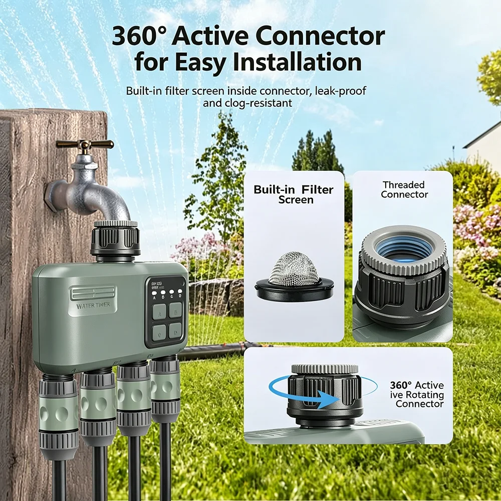 WiFi RF433 Smart Garden Sprink - Smart Garden Valve 评论和价格