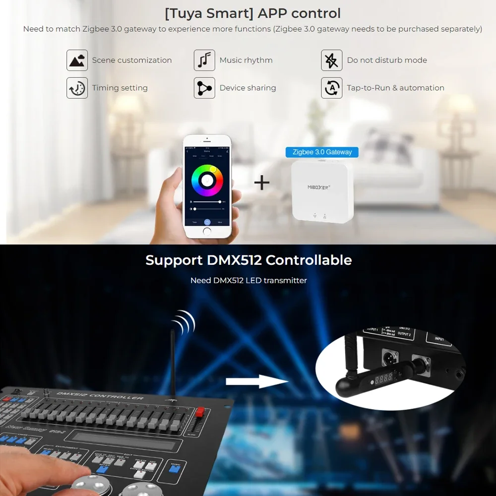 Miboxer FUTC04ZR AC110V-220V Z - Smart Zigbee Garden Light 评论和价格