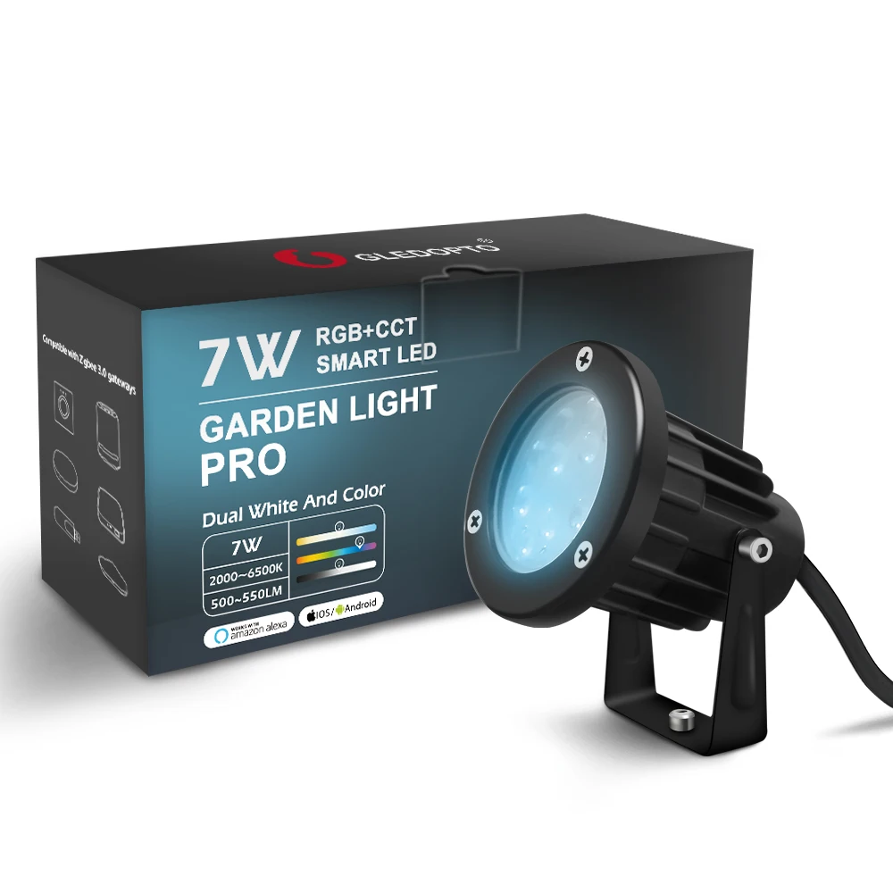 GLEDOPTO Zigbee 3.0 Smart Outd - Smart Zigbee Garden Light 评论和价格