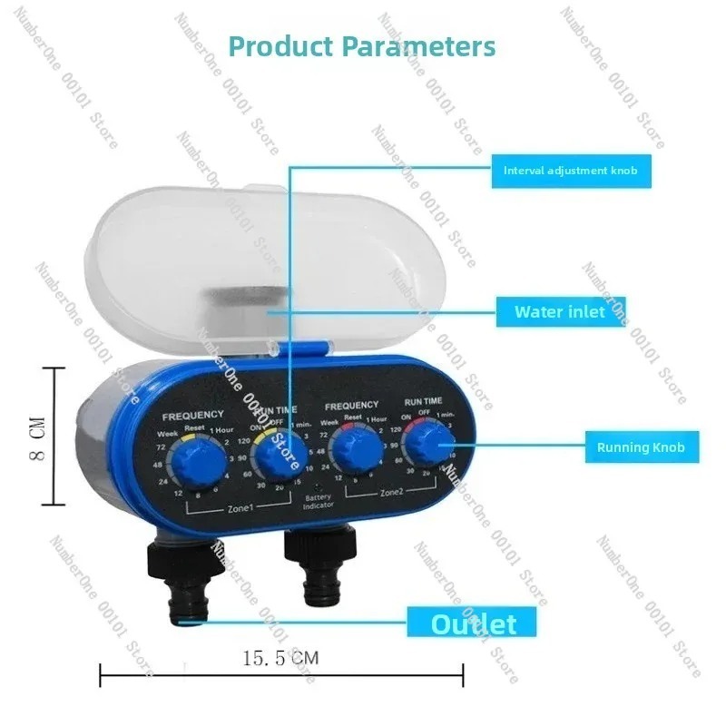 Dual Channel Smart Irrigation  - Smart Garden Valve 评论和价格