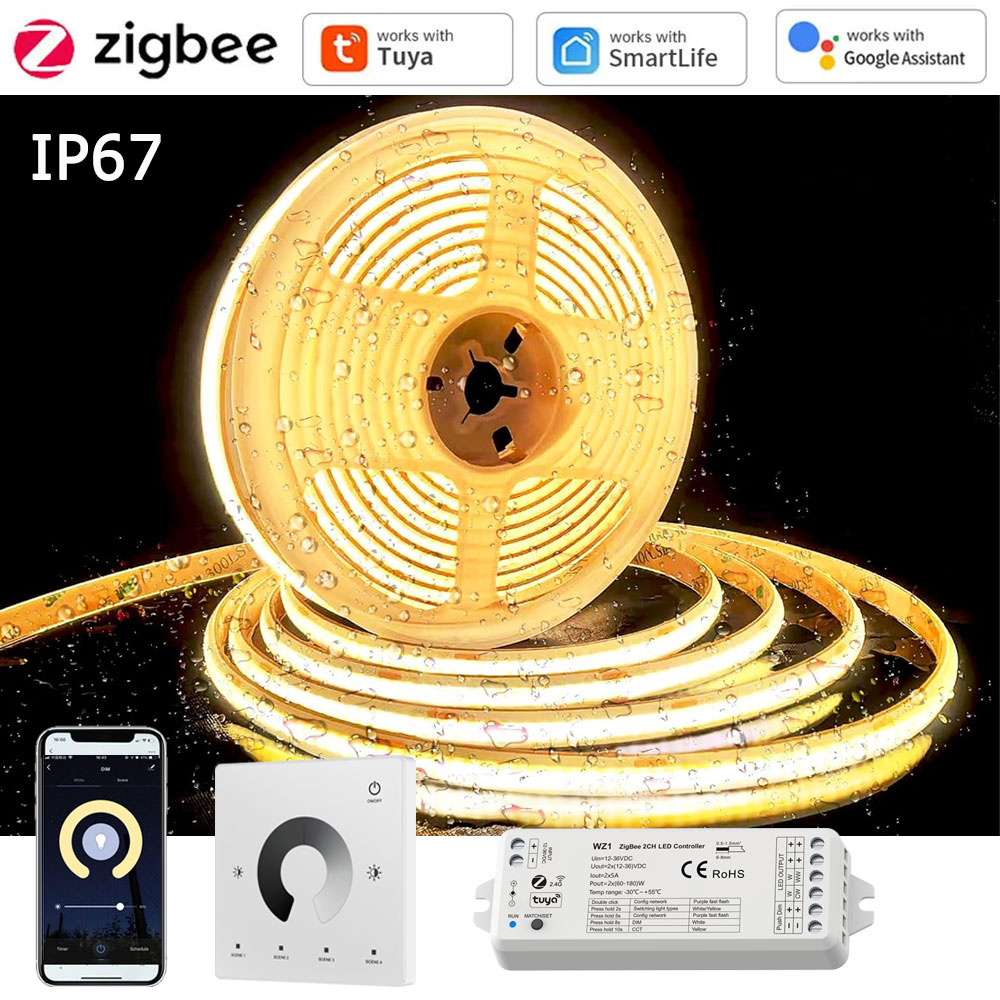 5m 10m 20m Waterproof Tuya Zig - Smart Zigbee Garden Light 评论和价格