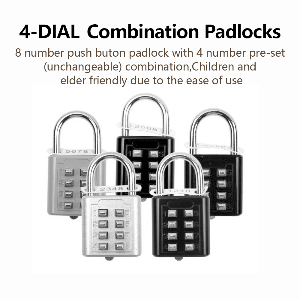 8-digit Combination Outdoor Bu - Smart Garden Gate Lock 评论和价格