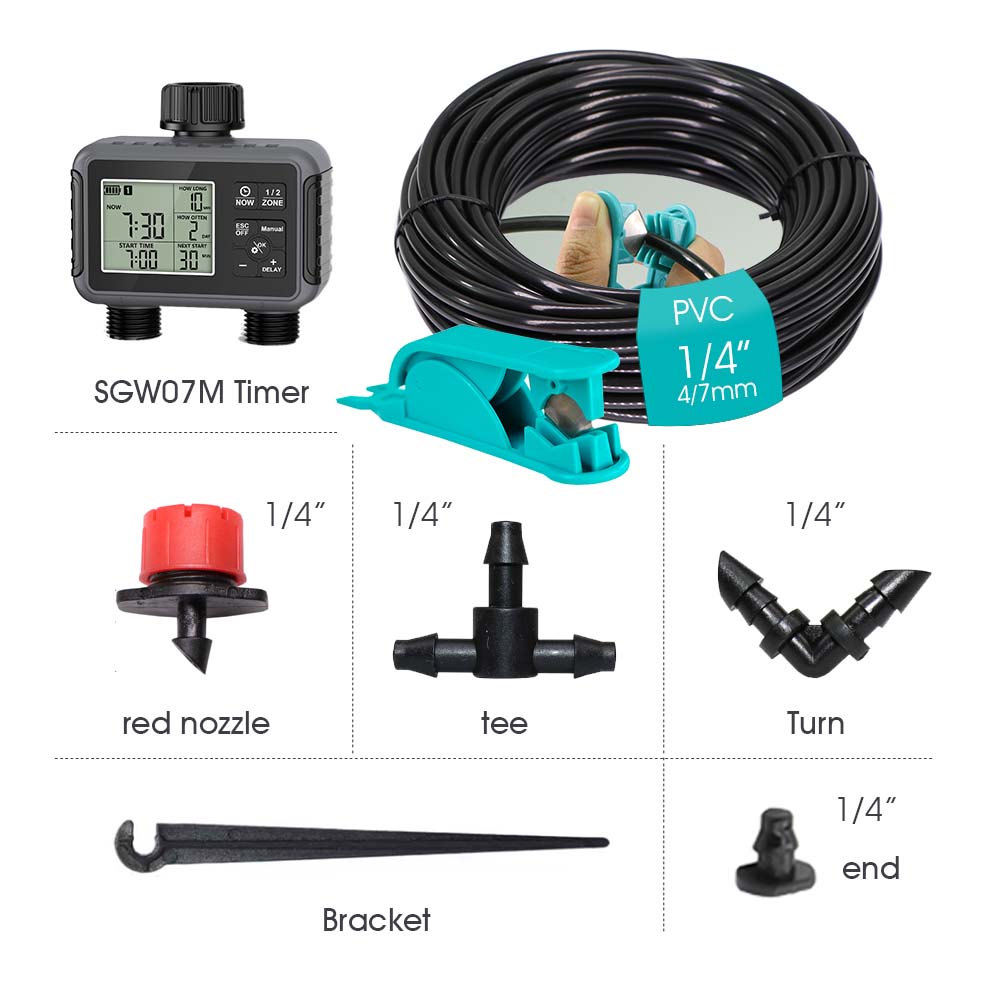 Dual Zone Independent Display  - Smart Garden Sprinkler 评论和价格