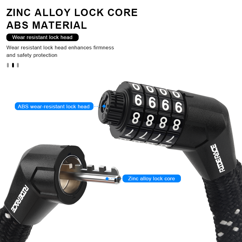 Portable Bike Chain Lock Anti- - Smart Garden Gate Lock 评论和价格