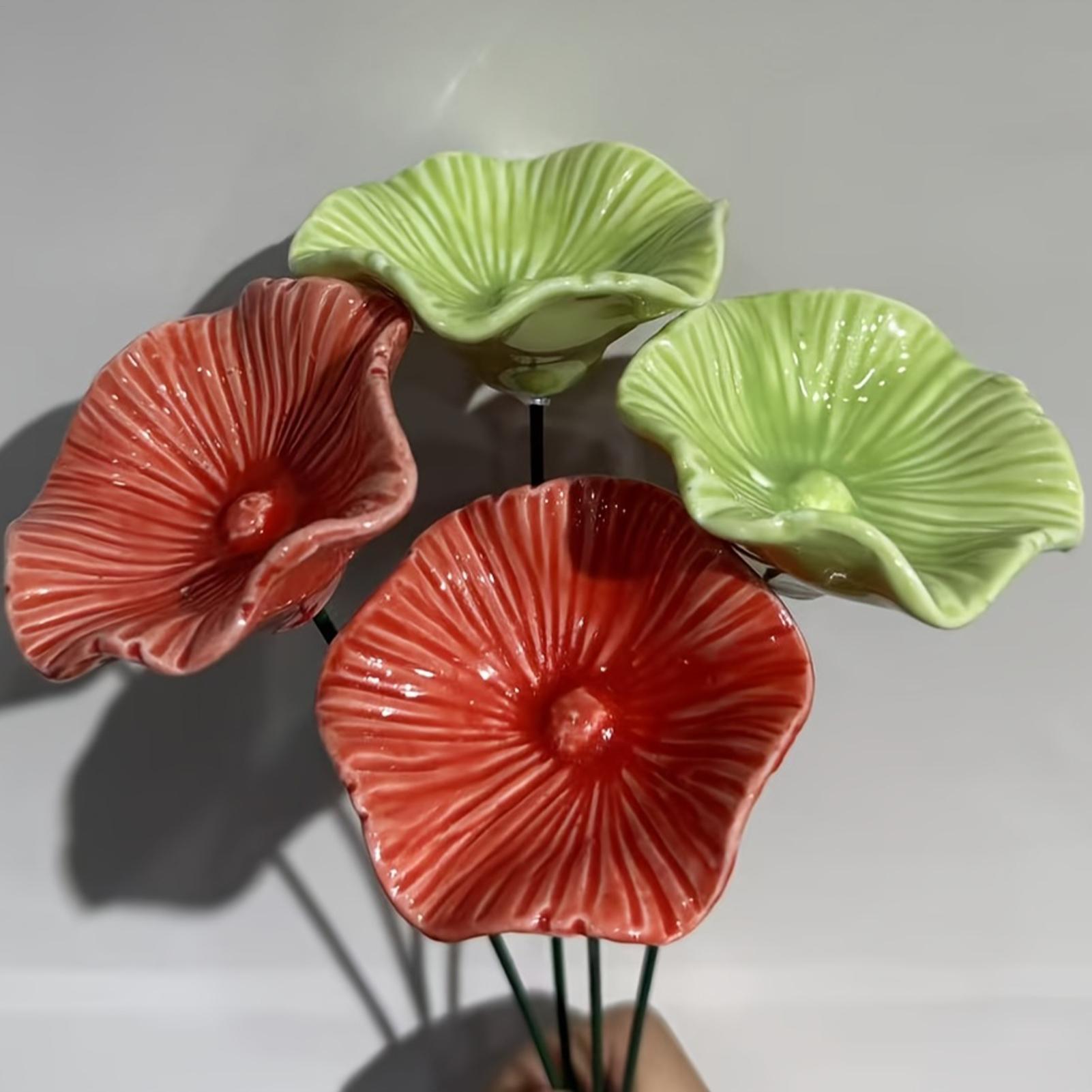 4pcs Bee Watering Station Cera - Garden Weather Station 评论和价格