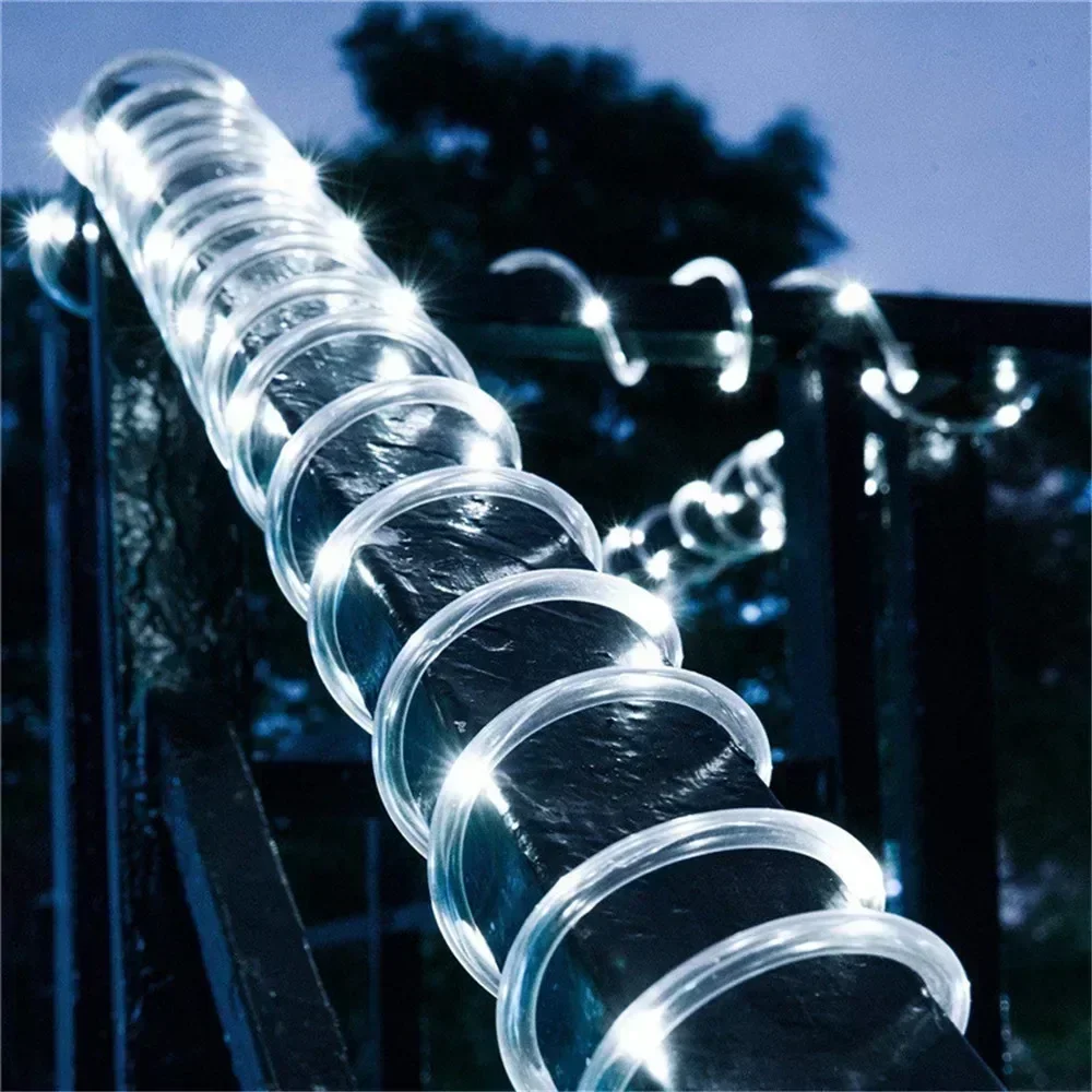 Solar Rope Lights Outdoor Blue - Smart Garden Light Camera 评论和价格
