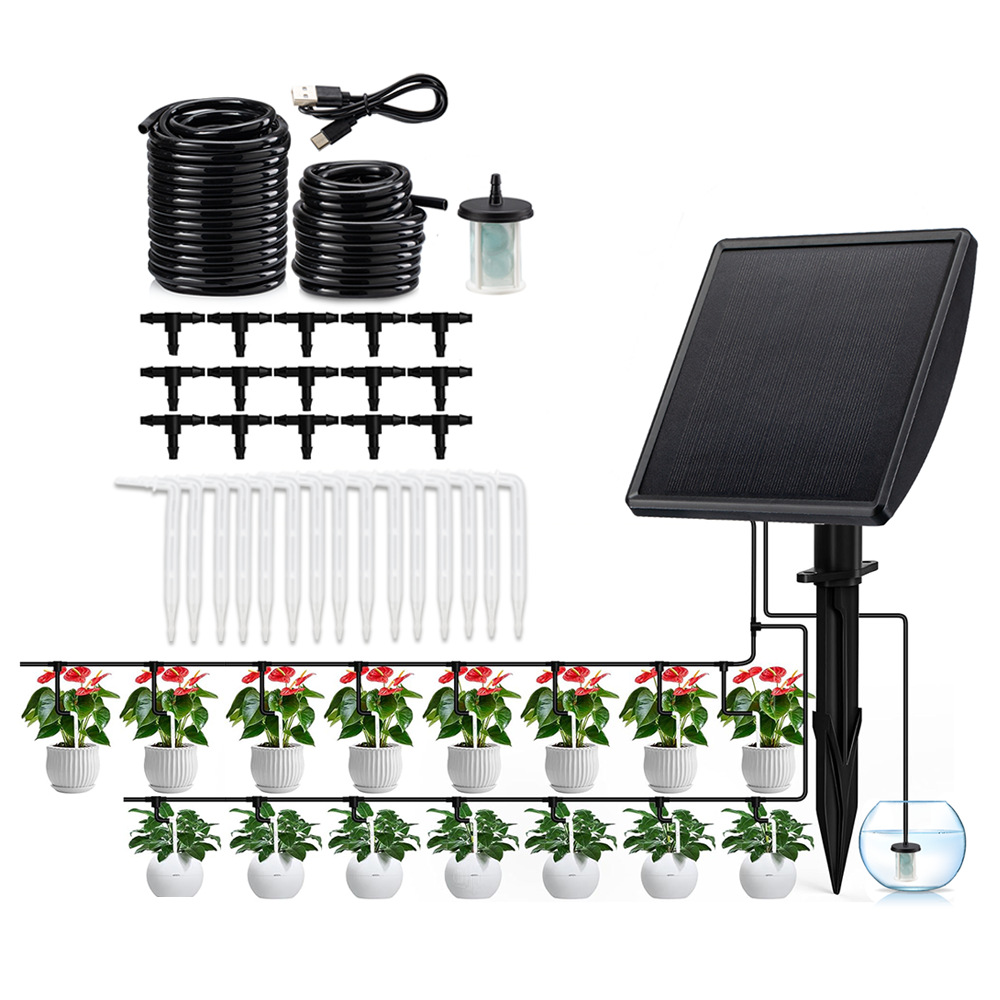 Solar Automatic Drip Irrigatio - Smart Garden Solar 评论和价格